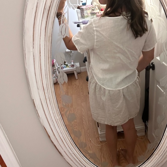 Linen dress size large - Picture 3 of 5